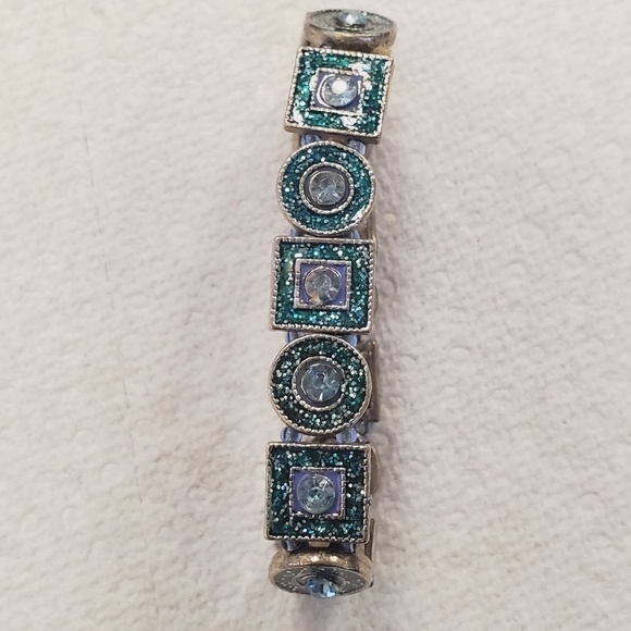✨Crystal Stones Glittering Shaped Collection Bracelet. 🌴 - Picture 1 of 4